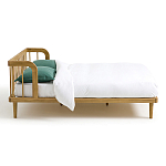 Кровать из массива дуба с пружинным блоком Mateta варинант исполнения - 3 | Loft Concept в Омске