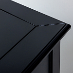 Черная тумба с выдвижным ящиком Monica варинант исполнения - 5 | Loft Concept в Омске