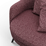 Мебельная ткань Шенилл фиолетовый цвет 138 см T4-25 варинант исполнения - 3 | Loft Concept в Омске