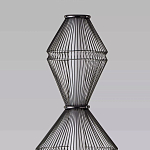 Торшер светодиодный с плетеным металлическим каркасом Metal Interweaving варинант исполнения - 3 | Loft Concept в Омске