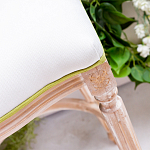 Барный стул золотистый из натурального бука с изображением птицы и цветов Blooming Birds варинант исполнения - 3 | Loft Concept в Омске