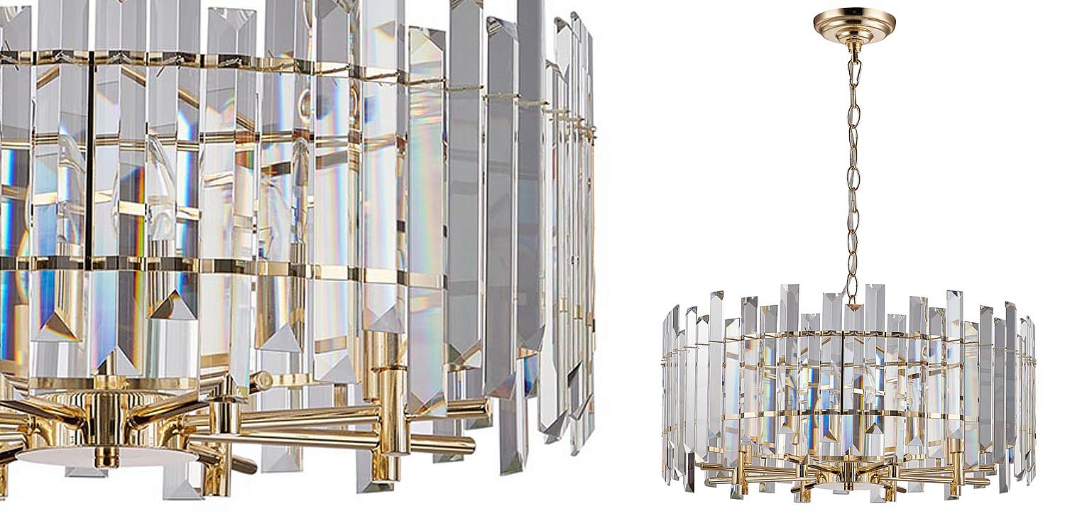 Люстра Langley Chandelier gold 60 Люстра Langley Chandelier gold 60 - Loft-Concept в Омске