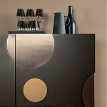 Дизайнерский комод с декором в виде круглых элементов на фасаде Matisse варинант исполнения - 3 | Loft Concept в Омске