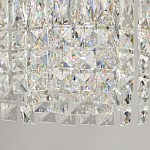 Потолочный светильник круглый с прозрачными подвесками Lunet варинант исполнения - 11 | Loft Concept в Омске