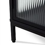 Сервант двухдверный с рифленым стеклом The Keeper варинант исполнения - 5 | Loft Concept в Омске