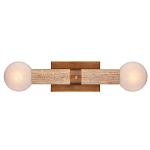 Бра цилиндрической формы с 2-мя плафонами белого цвета Marble Glow варинант исполнения - 3 | Loft Concept в Омске