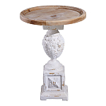 Приставной столик с резным античным узором Antique Engraving варинант исполнения - 1 | Loft Concept в Омске