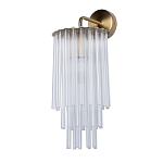 Бра с круглым основанием и длинными прозрачныи стеклянными трубками Nembus варинант исполнения - 1 | Loft Concept в Омске