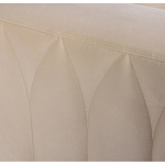 Кресло велюровое бежевое Cubic Silhouette варинант исполнения - 4 | Loft Concept в Омске