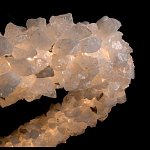 Люстра кольцевая из натурального горного хрусталя Harmonious Crystal Circles варинант исполнения - 3 | Loft Concept в Омске