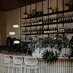 Подвесной светильник с плафоном в виде эллипса из белого алебастра Cryptocrystalline Stone варинант исполнения - 5 | Loft Concept в Омске