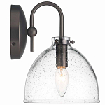 Бра с куполообразным прозрачным плафоном Glass Dome with Seeds варинант исполнения - 3 | Loft Concept в Омске