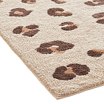 Ковер из хлопка с леопардовым принтом Soft Hugs варинант исполнения - 2 | Loft Concept в Омске