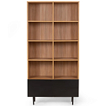 Широкий стеллаж с принтом Elise Rack варинант исполнения - 9 | Loft Concept в Омске