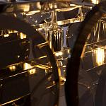 Люстра с круглыми стеклянными подвесками Cardiel Smok Glass Chandelier варинант исполнения - 4 | Loft Concept в Омске