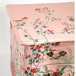 Комод розовый с росписью Цветы L.XV CHEST OF DRAWERS Flowers варинант исполнения - 4 | Loft Concept в Омске
