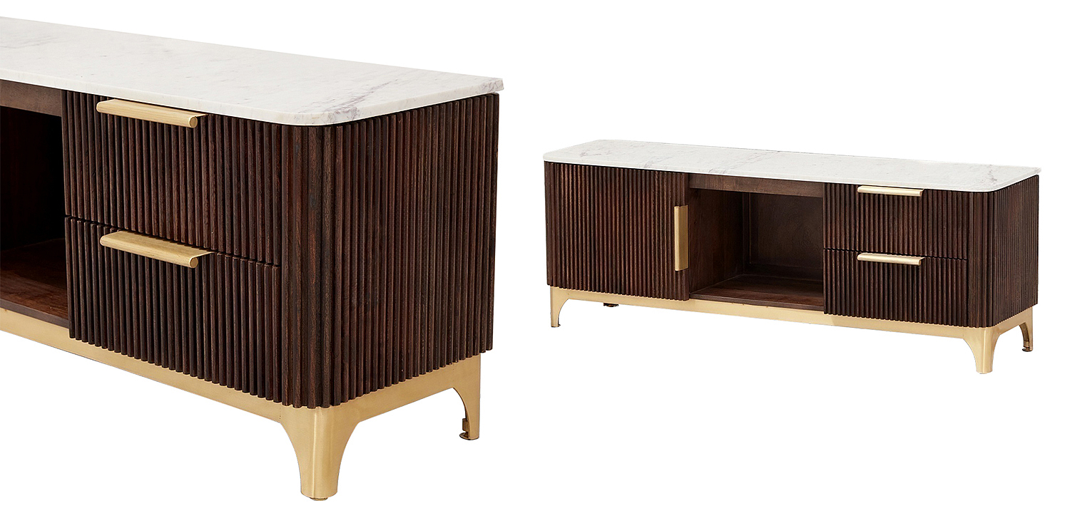 ТВ-тумба Baier Wood TV Stand ТВ-тумба Baier Wood TV Stand - Loft-Concept в Омске
