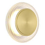 Бра круглое золото/прозрачный Plumpness LED 7 варинант исполнения - 1 | Loft Concept в Омске