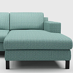 Мебельная ткань Шенилл бирюзовый цвет 142 см T4-61 варинант исполнения - 6 | Loft Concept в Омске