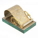 Подставка для телефона из натурального камня малахит Natural Stone Stand варинант исполнения - 1 | Loft Concept в Омске