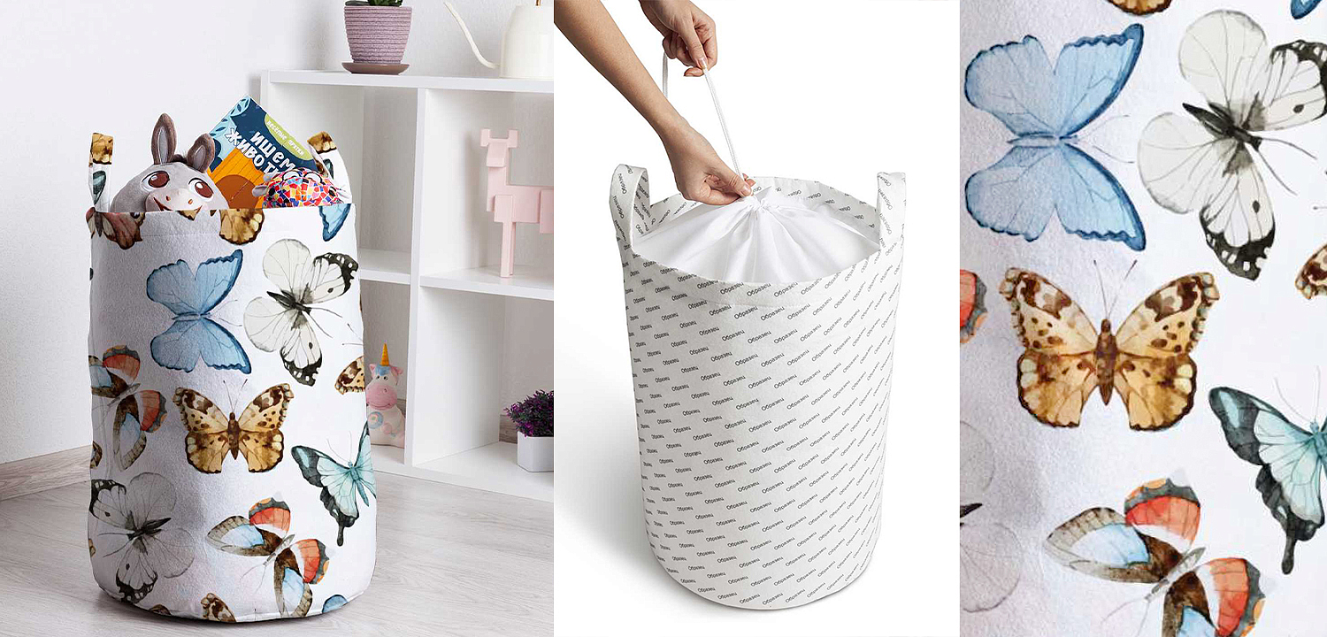 Корзина Butterflies Basket Корзина Butterflies Basket - Loft-Concept в Омске