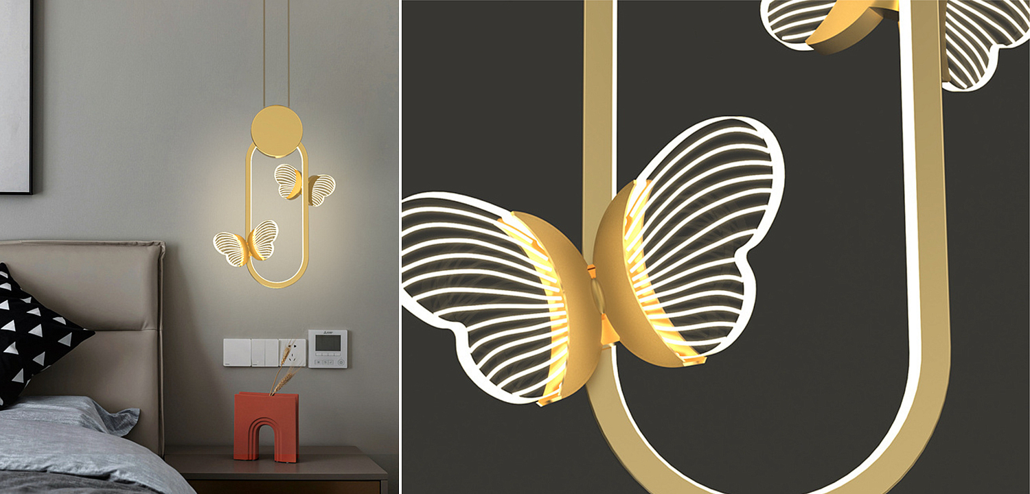 Светильник Butterfly Gold Oval - Loft-Concept в Омске