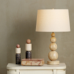 Настольная лампа с корпусом из градуированных шаров Babylon варинант исполнения - 4 | Loft Concept в Омске