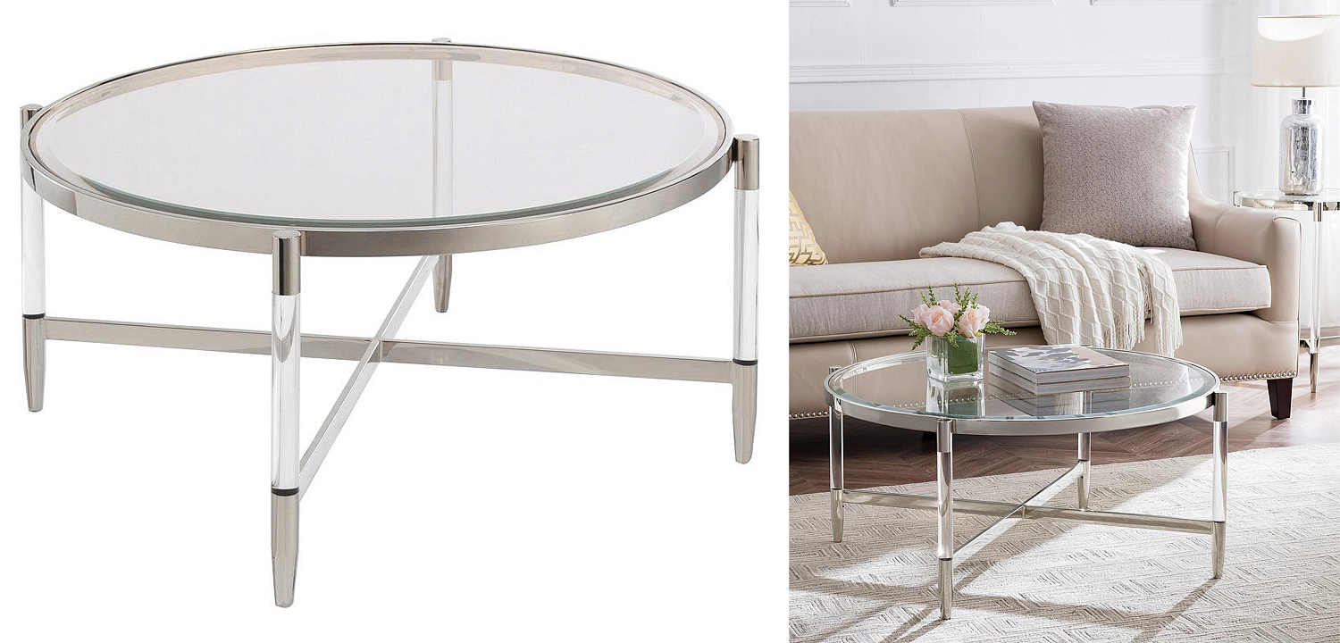 Кофейный стол Existential Silver Coffee Table Кофейный стол Existential Silver Coffee Table - Loft-Concept в Омске