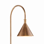 Торшер с конусовидным абажуром на каменном основании Attention варинант исполнения - 1 | Loft Concept в Омске