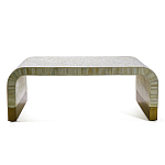 Стол журнальный Белый  BONE INLAY SIDE TABLE-Cream варинант исполнения - 1 | Loft Concept в Омске