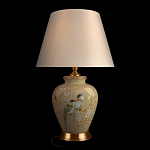 Настольная лампа бежевая с изображением птиц Slip Away варинант исполнения - 8 | Loft Concept в Омске