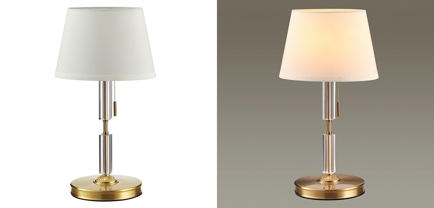 Настольная лампа Ramona White Table Lamp Настольная лампа Ramona White Table Lamp - Loft-Concept в Омске