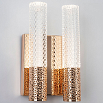 Бра с двумя плафонами Dew Drops Tube Duo Gold Wall Lamp варинант исполнения - 3 | Loft Concept в Омске