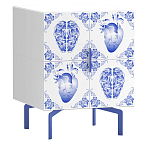 Тумба белая Short Rblue варинант исполнения - 1 | Loft Concept в Омске