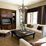 Люстра с белыми тканевыми абажурами в прозрачных стеклянных цилиндрах Kichler варинант исполнения - 22 | Loft Concept в Омске