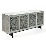 Буфет в гостиную с инкрустацией Palm Sideboard with Bone Inlay варинант исполнения - 2 | Loft Concept в Омске