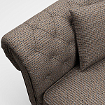 Мебельная ткань Шенилл коричневый цвет 142 см T4-55 варинант исполнения - 9 | Loft Concept в Омске