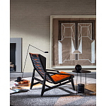 Дизайнерское кресло с подлокотниками из массива дерева Gio Ponti D.156.3 Armchair варинант исполнения - 2 | Loft Concept в Омске