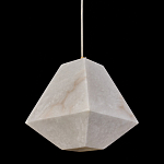 Подвесной светильник с фигурным плафоном Stone Prism варинант исполнения - 6 | Loft Concept в Омске