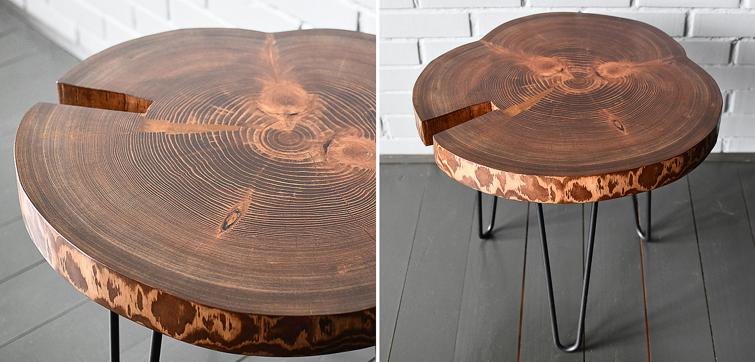 Кофейный стол Busby Industrial Metal Rust Coffee Table - Loft-Concept в Омске