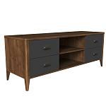 ТВ-тумба с 4 ящиками и полками Tasteful Furniture варинант исполнения - 1 | Loft Concept в Омске