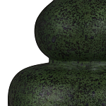 Настольная лампа зеленая с тканевым абажуром Splashes of Green Moss варинант исполнения - 1 | Loft Concept в Омске