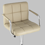 Барный стул с подлокотниками Honory Beige варинант исполнения - 7 | Loft Concept в Омске