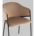 Стул Brace велюр капучино варинант исполнения - 2 | Loft Concept в Омске
