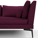 Мебельная ткань Шенилл фиолетовый цвет 138 см T4-27 варинант исполнения - 2 | Loft Concept в Омске