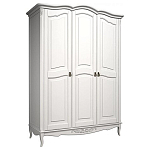 Шкаф белый из массива бука в стиле прованс White Provence варинант исполнения - 2 | Loft Concept в Омске