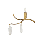 Бра с каркасом в виде веток усыпанных кристаллами Branches with Crystals варинант исполнения - 1 | Loft Concept в Омске