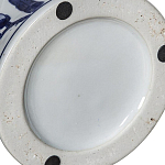 Ваза с бело-синей росписью и изображением цветов Blue & White Ornament варинант исполнения - 2 | Loft Concept в Омске