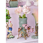 Ваза с птицами и цветами из фарфора с бронзовыми элементами Garden of Eden варинант исполнения - 5 | Loft Concept в Омске