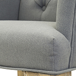 Кресло Mason Classical Armchair grey flax варинант исполнения - 4 | Loft Concept в Омске